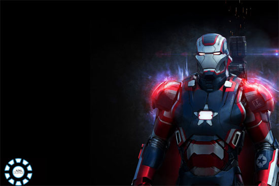iron man 3 movie wallpaper-Patriot