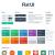 Flat UI Kit, pack de elementos para un diseño estilo Flat